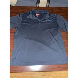 AC Delco Dark Navy Men’s XL Short Sleeve Collared Button Shirt